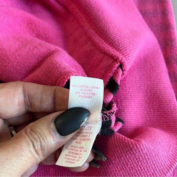 Vintage/Rare/Hard to Find VS Pink School Girl Button up Cardigan Size MED - Picture 4 of 8